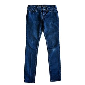 Gap jeans skinny women’s size 1 sz 25 premium low rise preppy S516